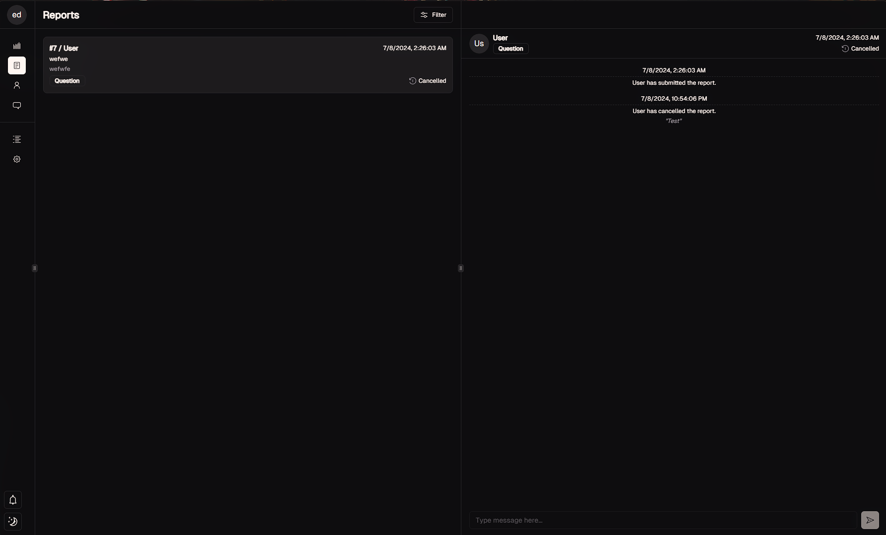 Advanced report system - screenshot 6